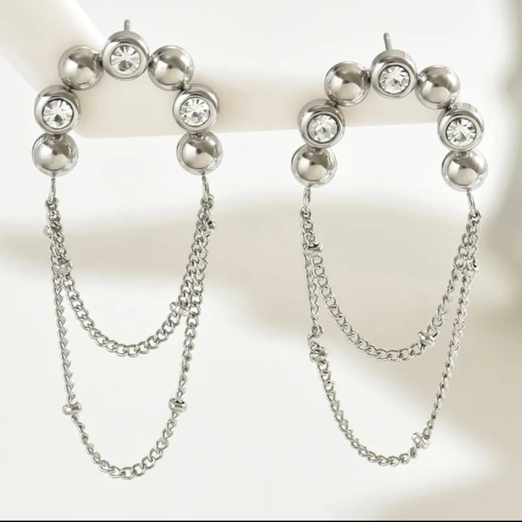 Paire Style Vintage À La Française Gland Acier Inoxydable 201 Plaqué Or 18K Boucles D'oreilles
Art