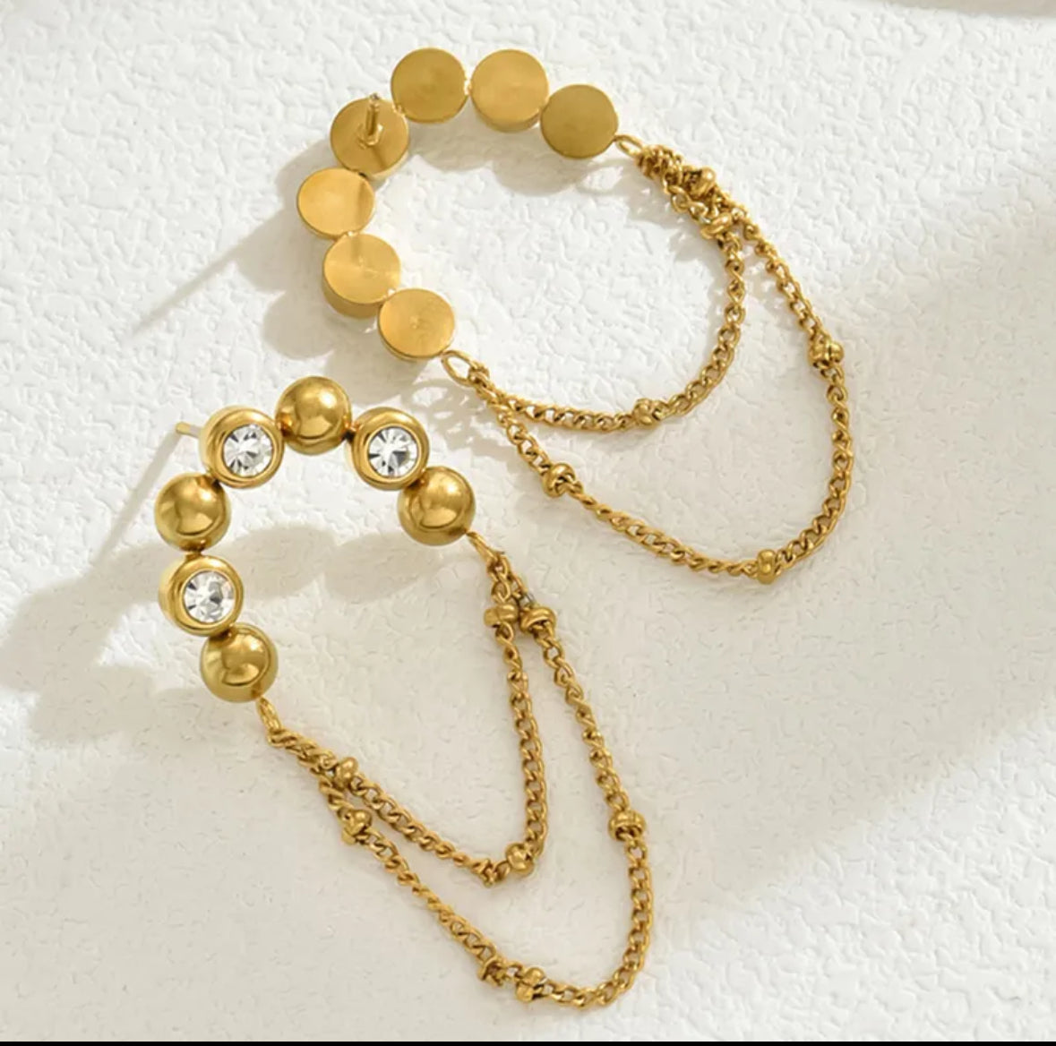 Paire Style Vintage À La Française Gland Acier Inoxydable 201 Plaqué Or 18K Boucles D'oreilles
Art