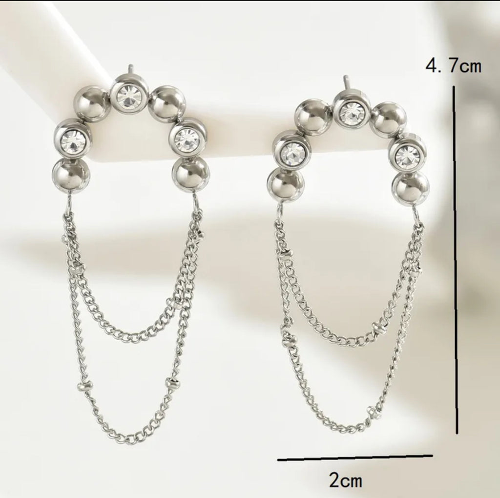 Paire Style Vintage À La Française Gland Acier Inoxydable 201 Plaqué Or 18K Boucles D'oreilles
Art