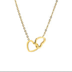 Revêtement Pvd Plaqué Or 18K Cœur Acier Inoxydable
304 Style Simple Résistant À L'eau Et Ne Ternit Pas
Acier Inoxydable 304 Collier